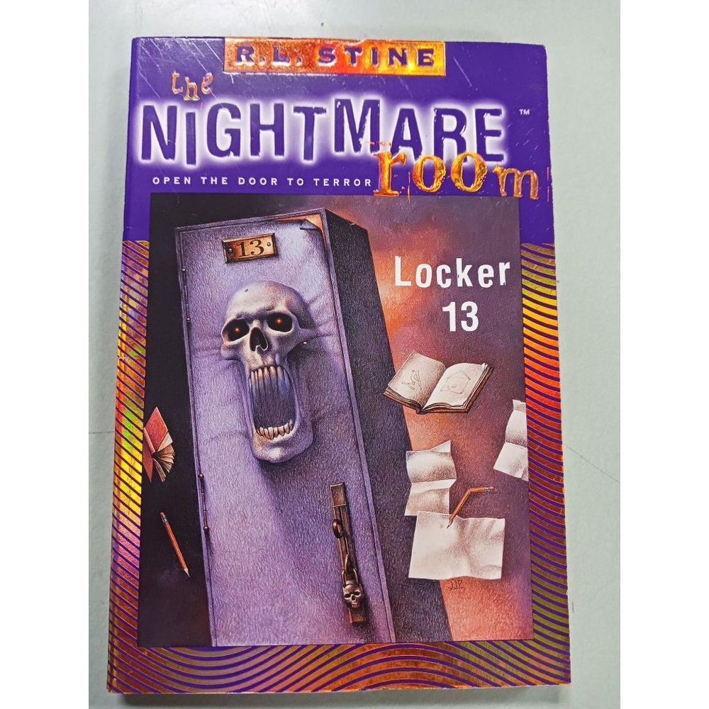 R.L. Stine the Nightmare Room Locker 13 Vintage 1st Edition Book 2
